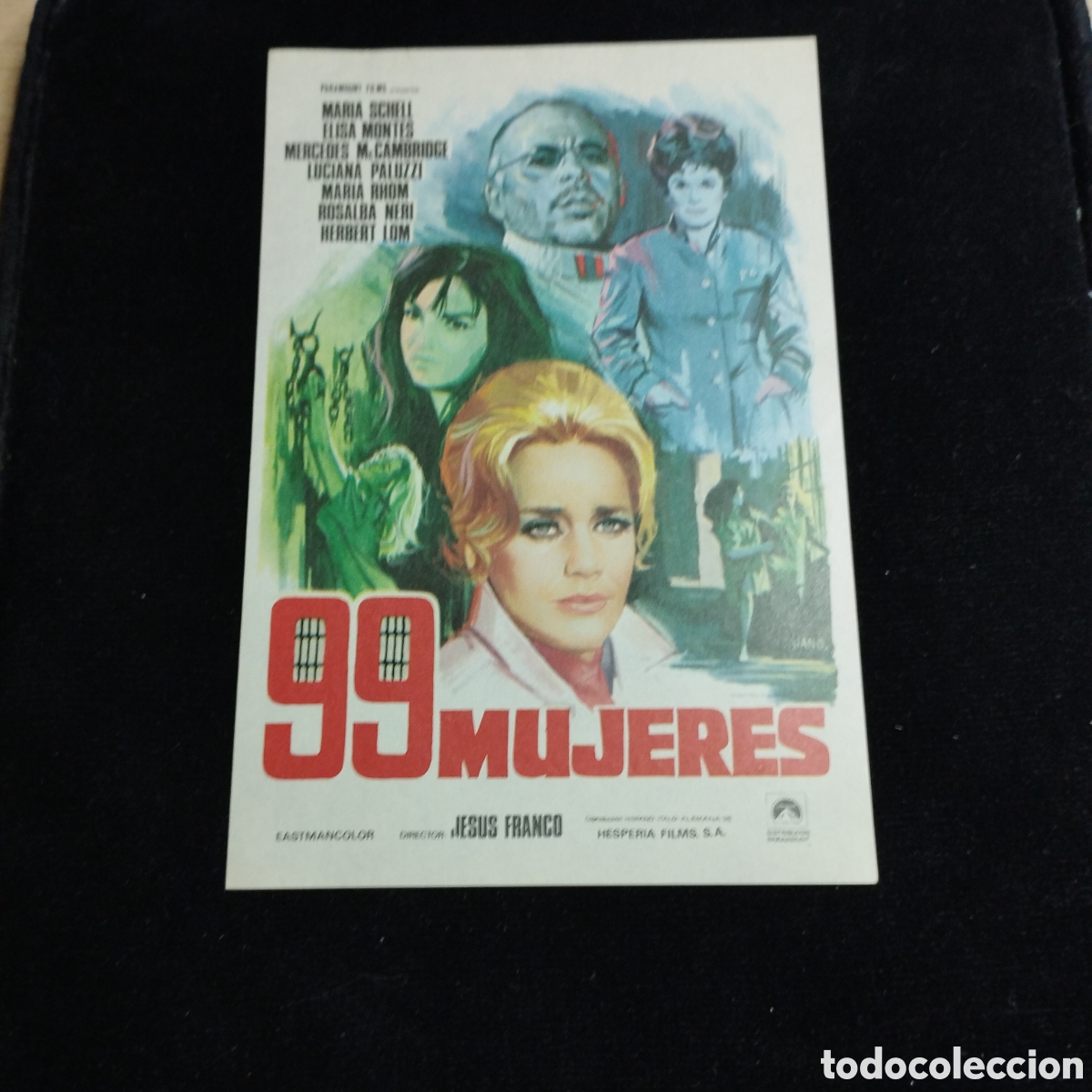 Cine: Programa de cine, sencillo. 99 mujeres. Marisa Schell. Elisa Montes. Sp
