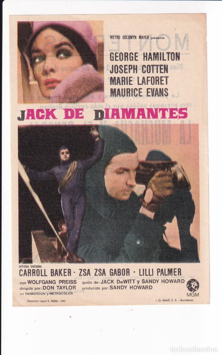 Cine: JACK DE DIAMANTES : GEORGE HAMILTON
