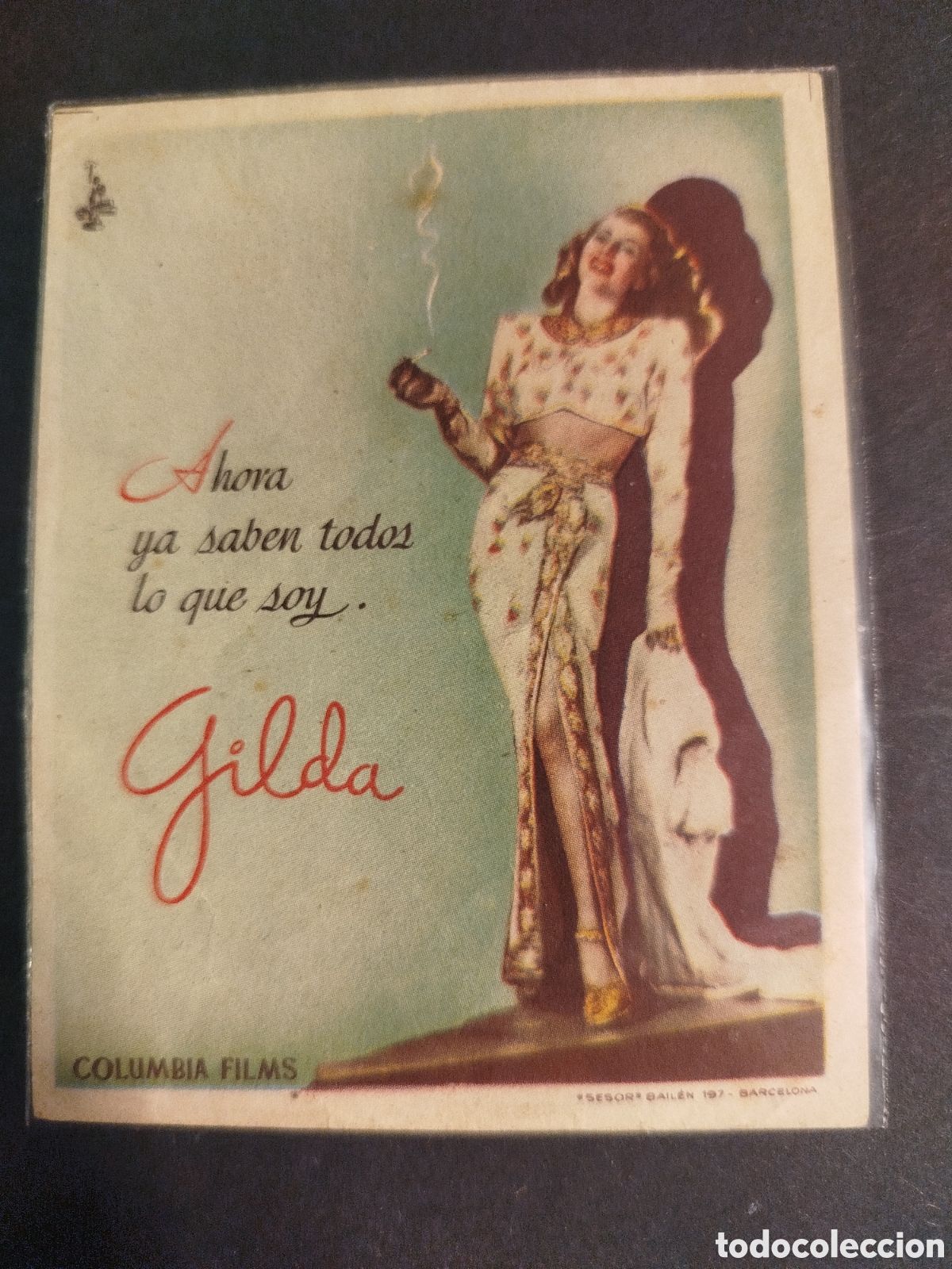 Cine: GILDA PROGRAMA PEQUE&Ntilde;O S/PUBLICIDAD