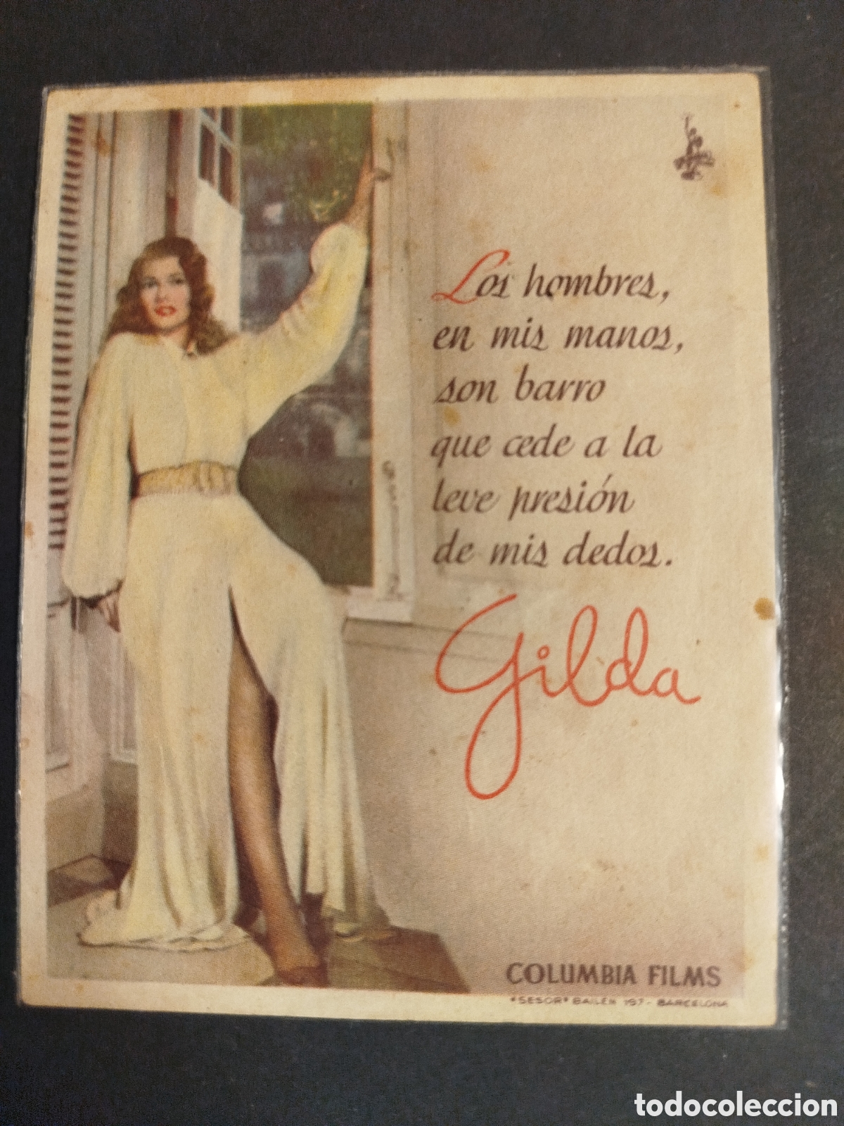 Cine: GILDA PROGRAMA PEQUE&Ntilde;O S/PUBLICIDAD