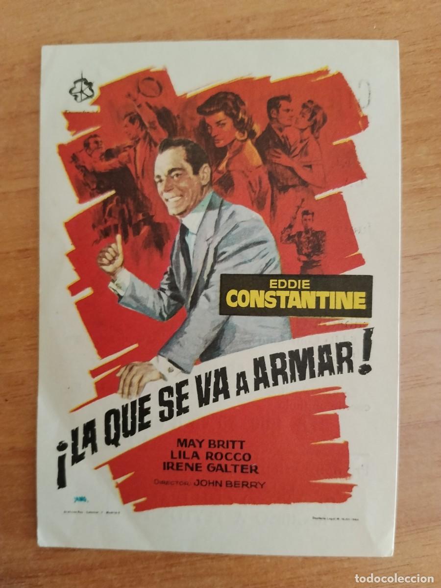 Cine: TURQUESA-PROGRAMA DE LA PELICULA---LA QUE SE VA ARMAR