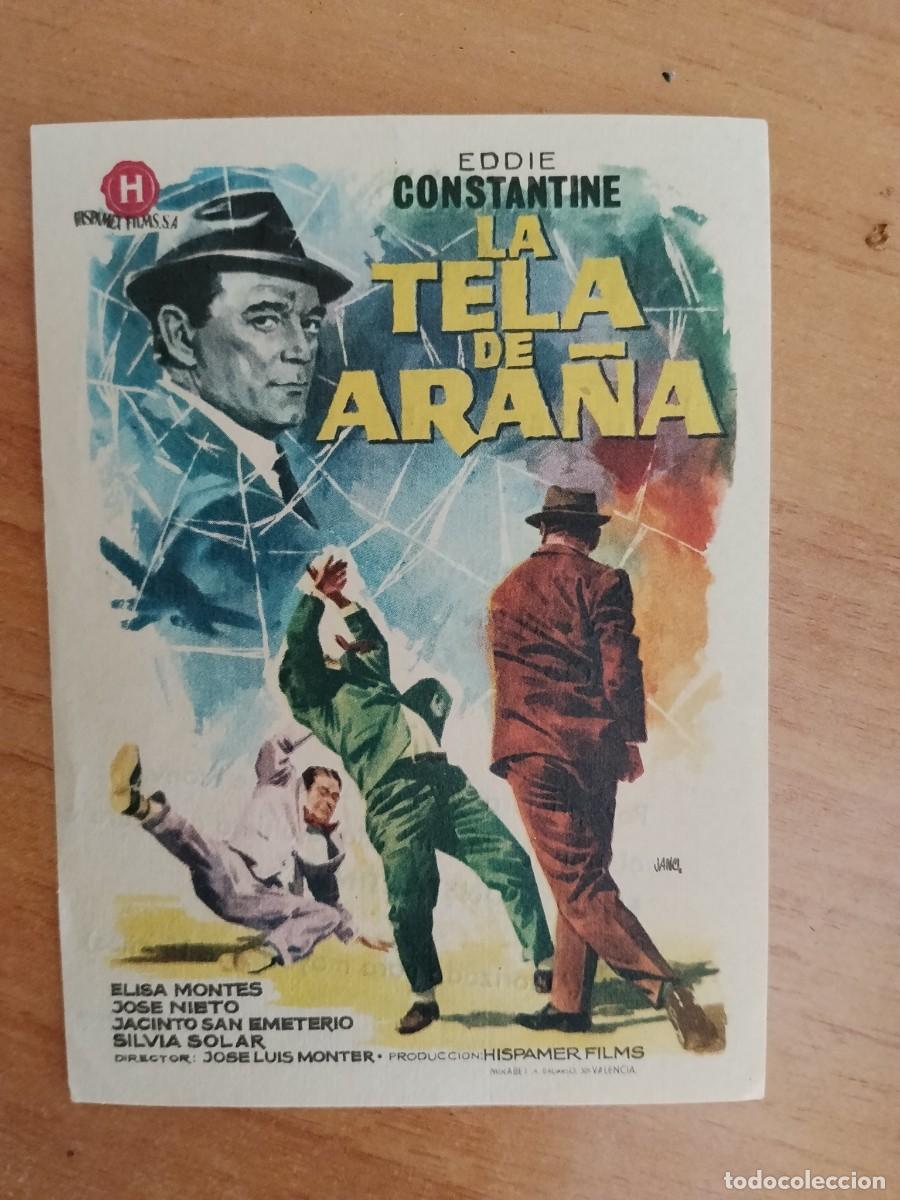 Cine: TURQUESA-PROGRAMA DE LA PELICULA---LA TELA DE ARA&Ntilde;A CT