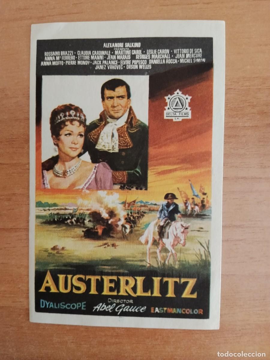Cine: TURQUESA-PROGRAMA DE LA PELICULA---AUSTERLITZ CT