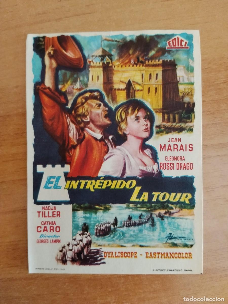 Cine: TURQUESA-PROGRAMA DE LA PELICULA---EL INTREPIDO LA TOUR - Foto 1