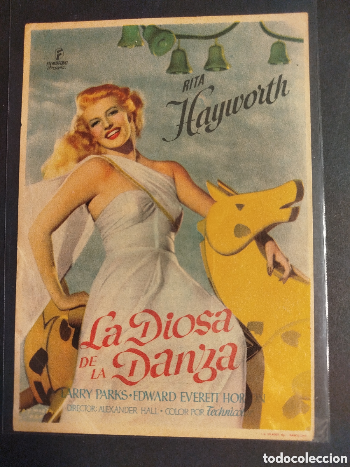 Cine: LA DIOSA DE LA DANZA C/PUBLICIDAD