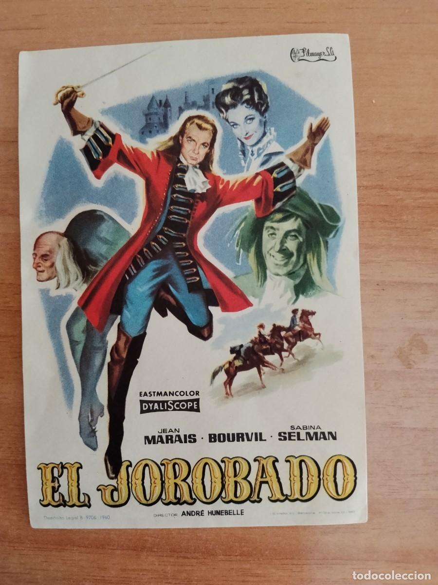 Cine: TURQUESA-PROGRAMA DE LA PELICULA---EL JOROBADO