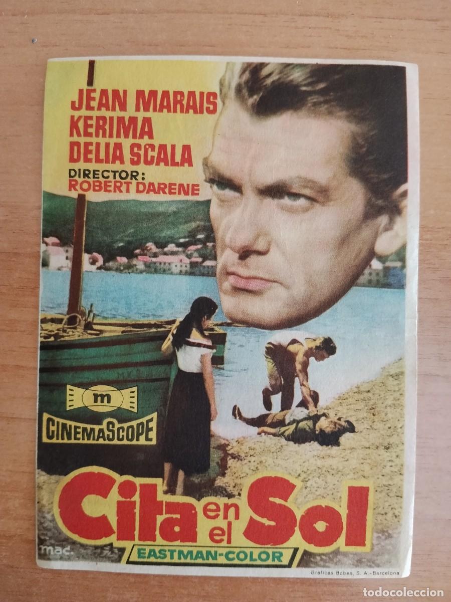 Cine: TURQUESA-PROGRAMA DE LA PELICULA---CITA EN EL SOL CT