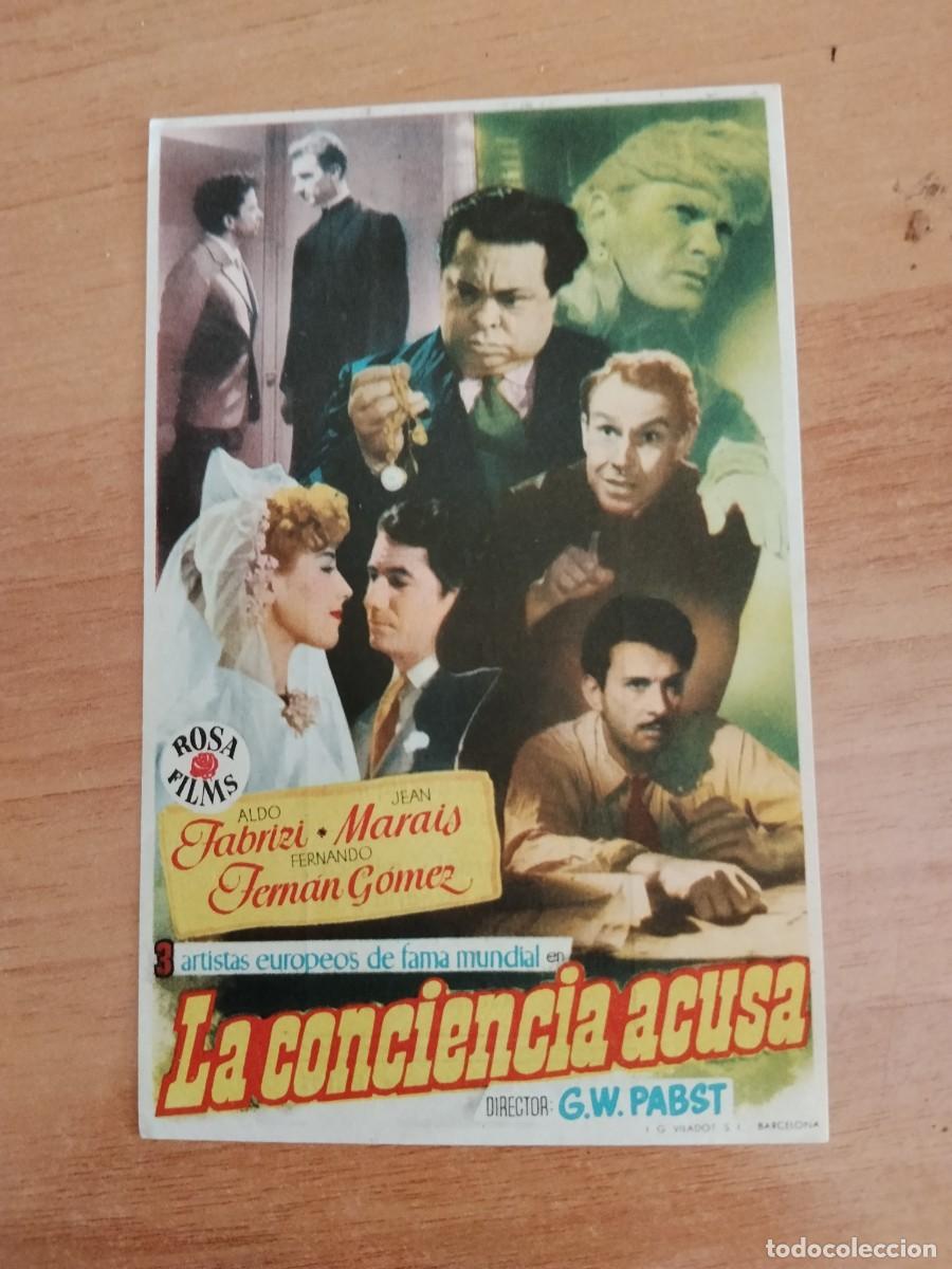 Cine: TURQUESA-PROGRAMA DE LA PELICULA---LA CONCIENCIA ACUSA CT