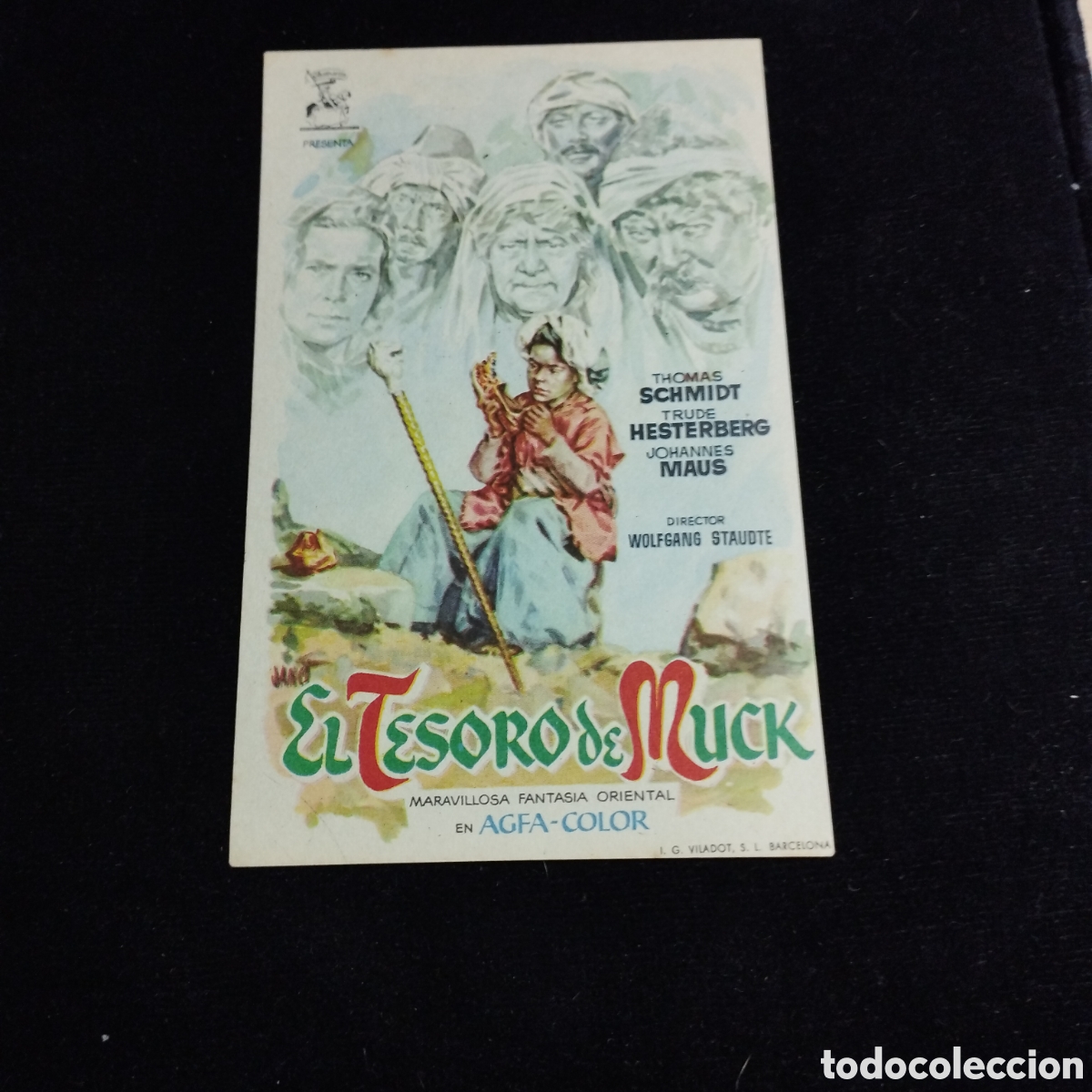 Cine: Programa de cine sencillo. El tesoro de Muck. Thomas Schmidt. Sp