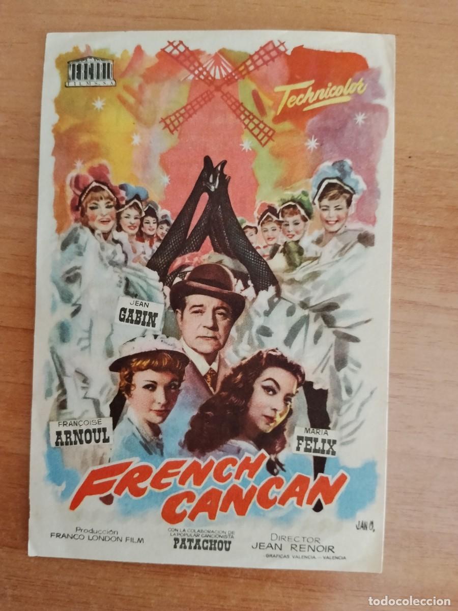 Cine: TURQUESA-PROGRAMA DE LA PELICULA---FRENCH CANCAN CT