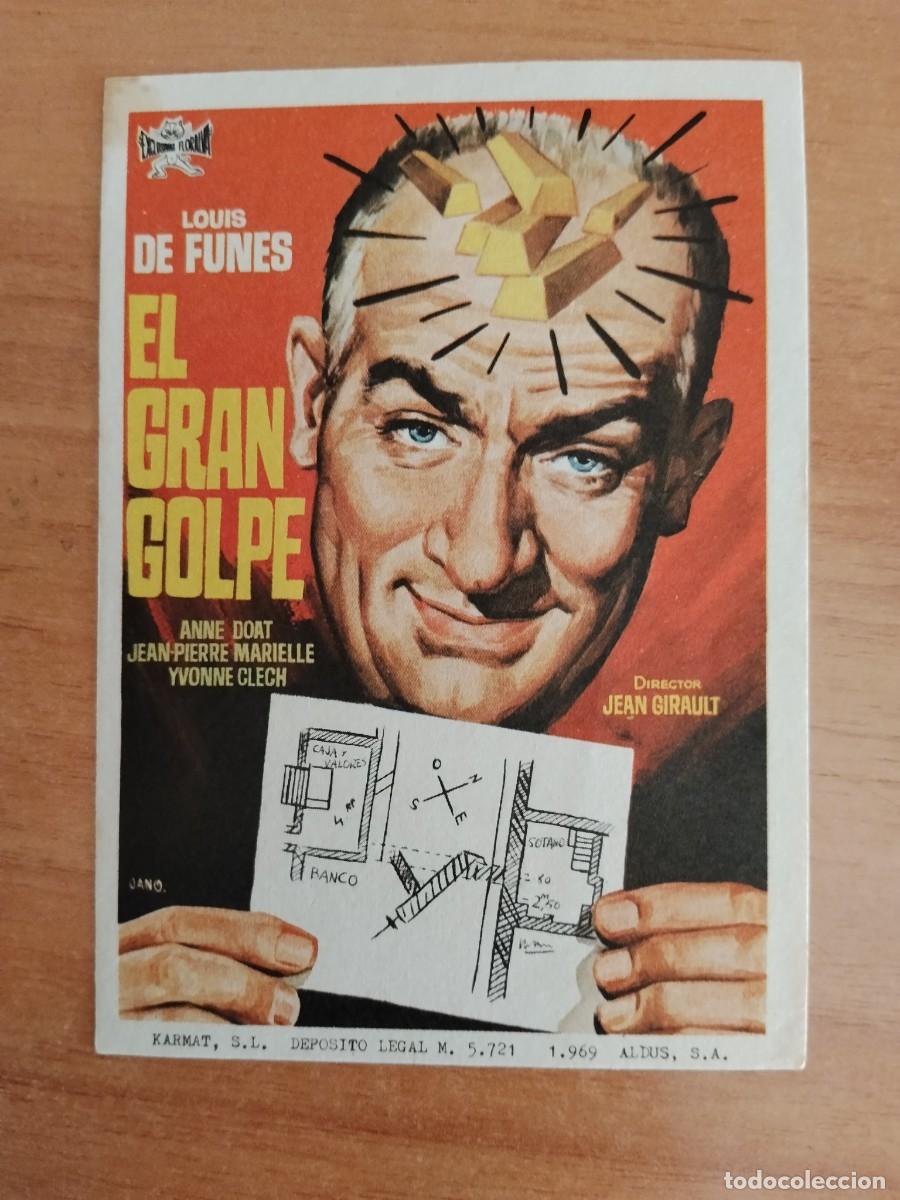 Cine: TURQUESA-PROGRAMA DE LA PELICULA---EL GRAN GOLPE