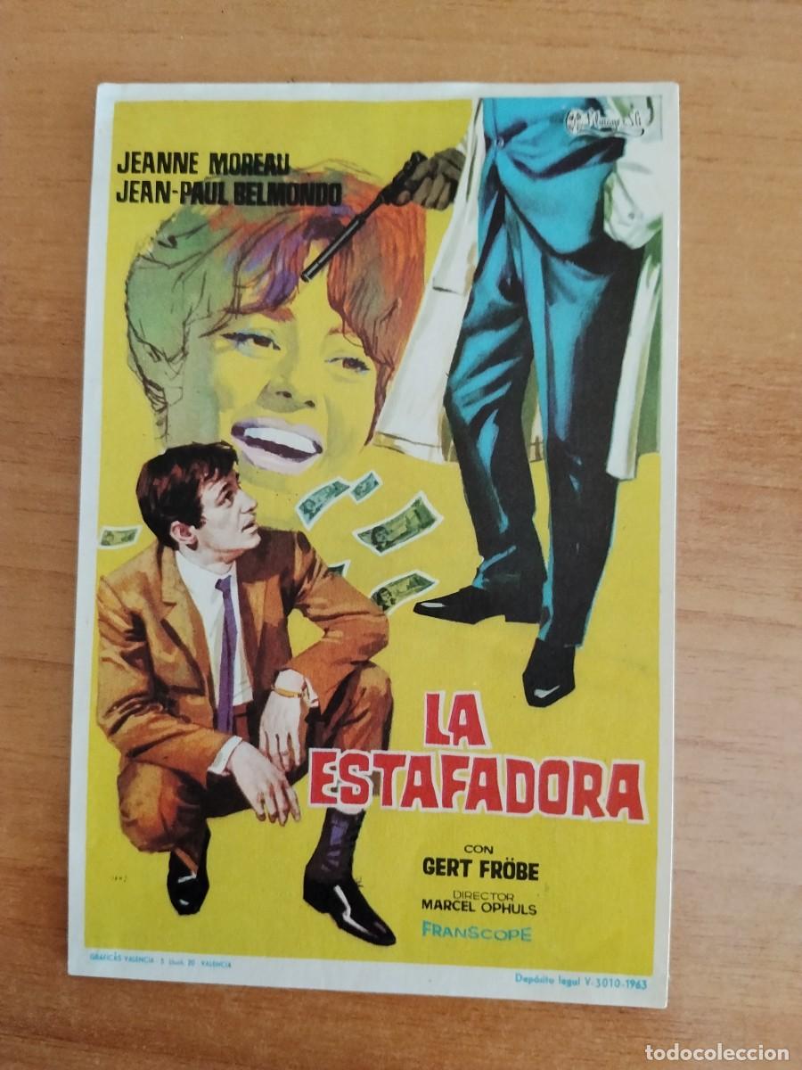 Cine: TURQUESA-PROGRAMA DE LA PELICULA---LA ESTAFADORA