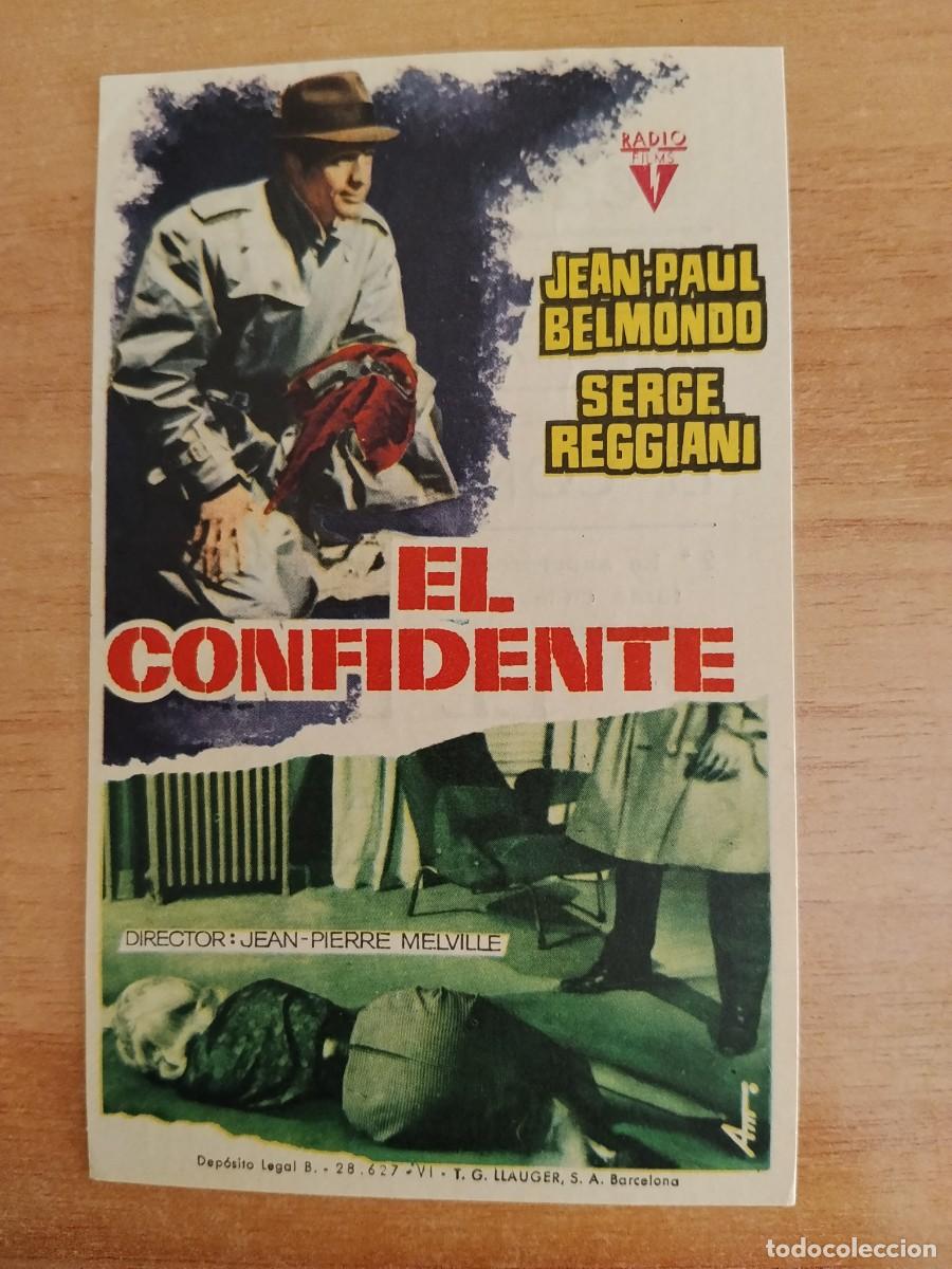 Cine: TURQUESA-PROGRAMA DE LA PELICULA---EL CONFIDENTE CT
