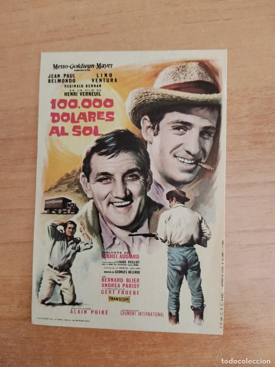Cine: TURQUESA-PROGRAMA DE LA PELICULA---100.00 DOLARES AL SOL