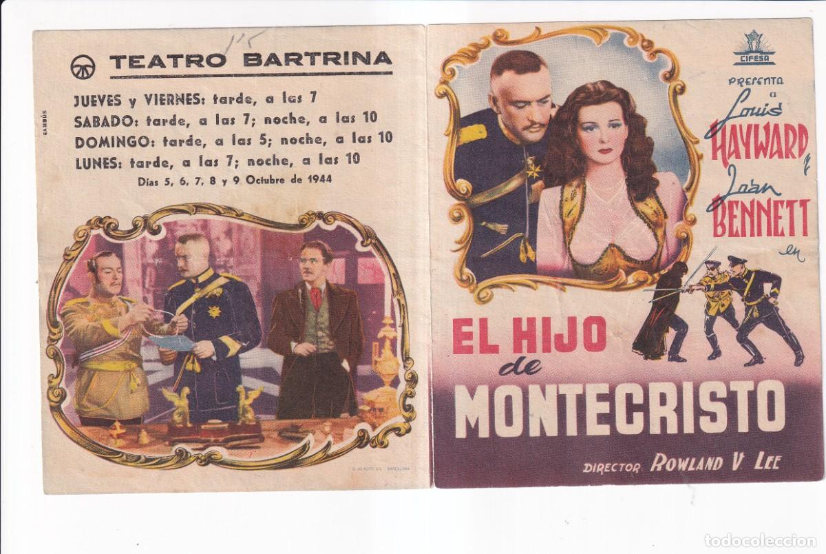 Cine: EL HIJO DE MONTECRISTO : LOUIS HAYWARD