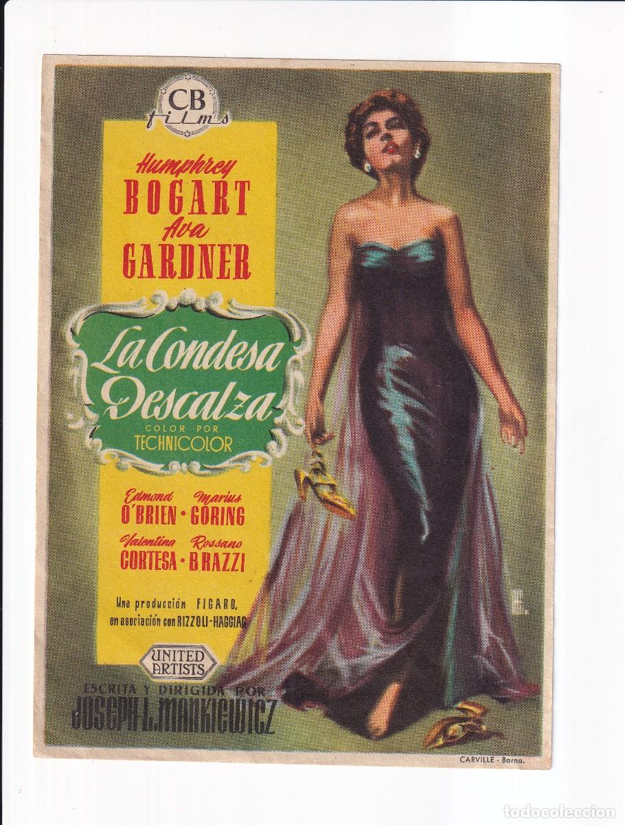 Cine: LA CONDESA DESCALZA : HUMPHREY BIOGART , AVA GARDNER