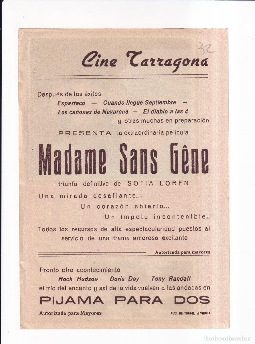 Cine: MADAME SANS GENE : SOFIA LOREN - Foto 2