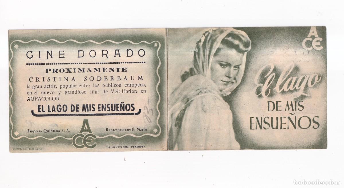 Cine: EL LAGO DE MIS ENSUE&Ntilde;OS : CRISTINA SODERBAUM