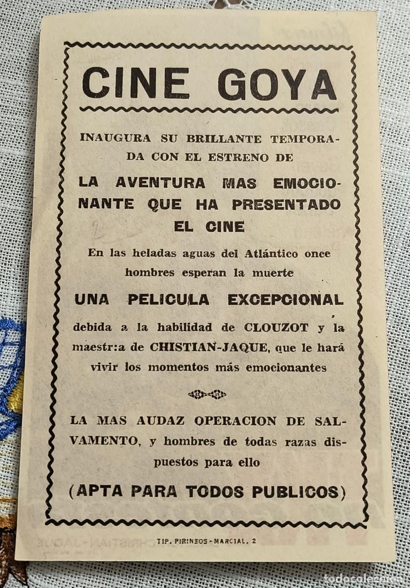 Cine: CINE PROGRAMA DE MANO - TKX NO CONTESTA / CON PUBLICIDAD - Foto 2