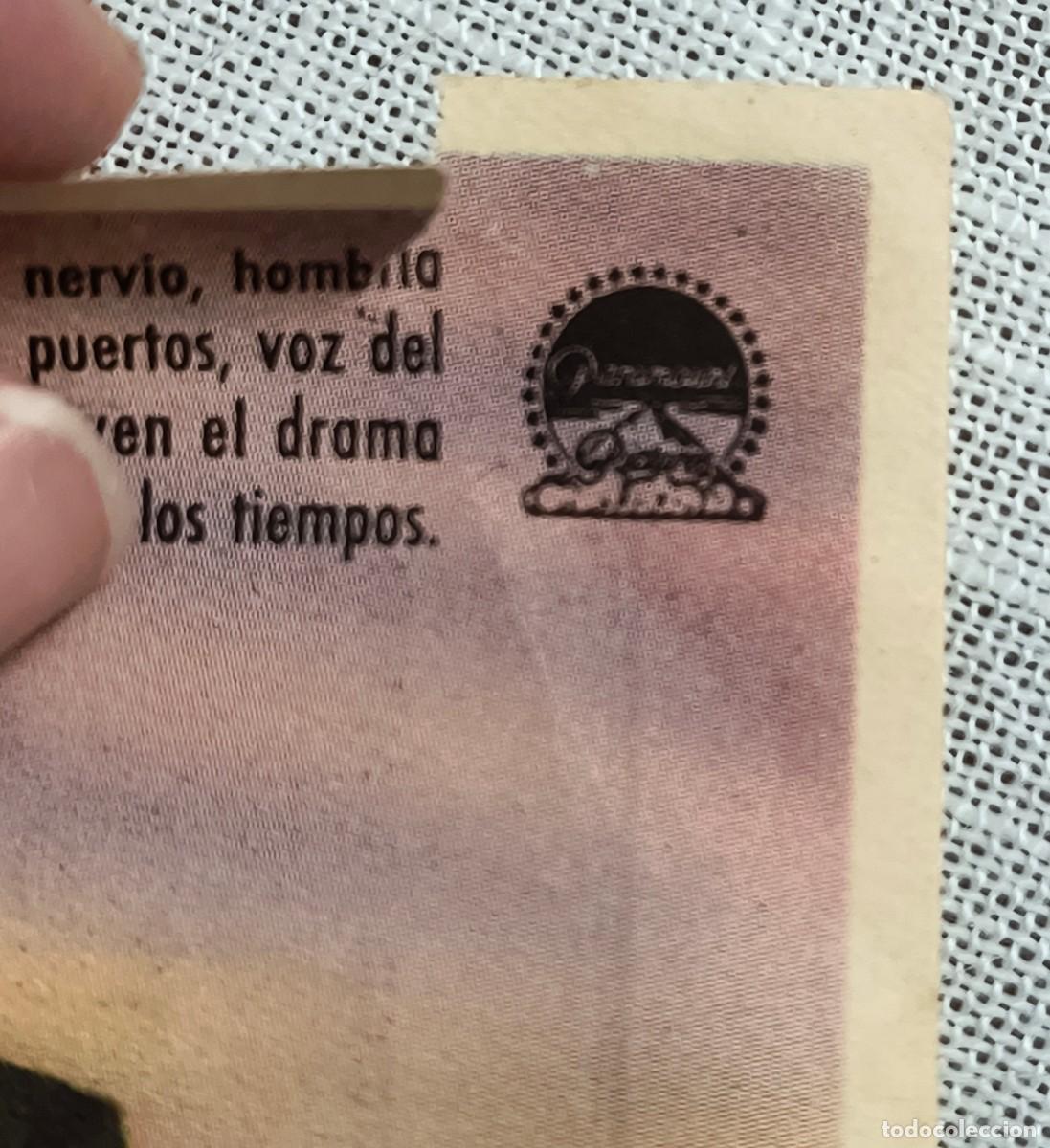 Cine: CINE PROGRAMA DE MANO - AL VOLVER A LA VIDA / CON PUBLICIDAD - Foto 2