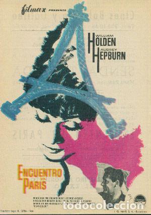 Cine: ENCUENTRO EN PAR&Iacute;S (con publicidad)
