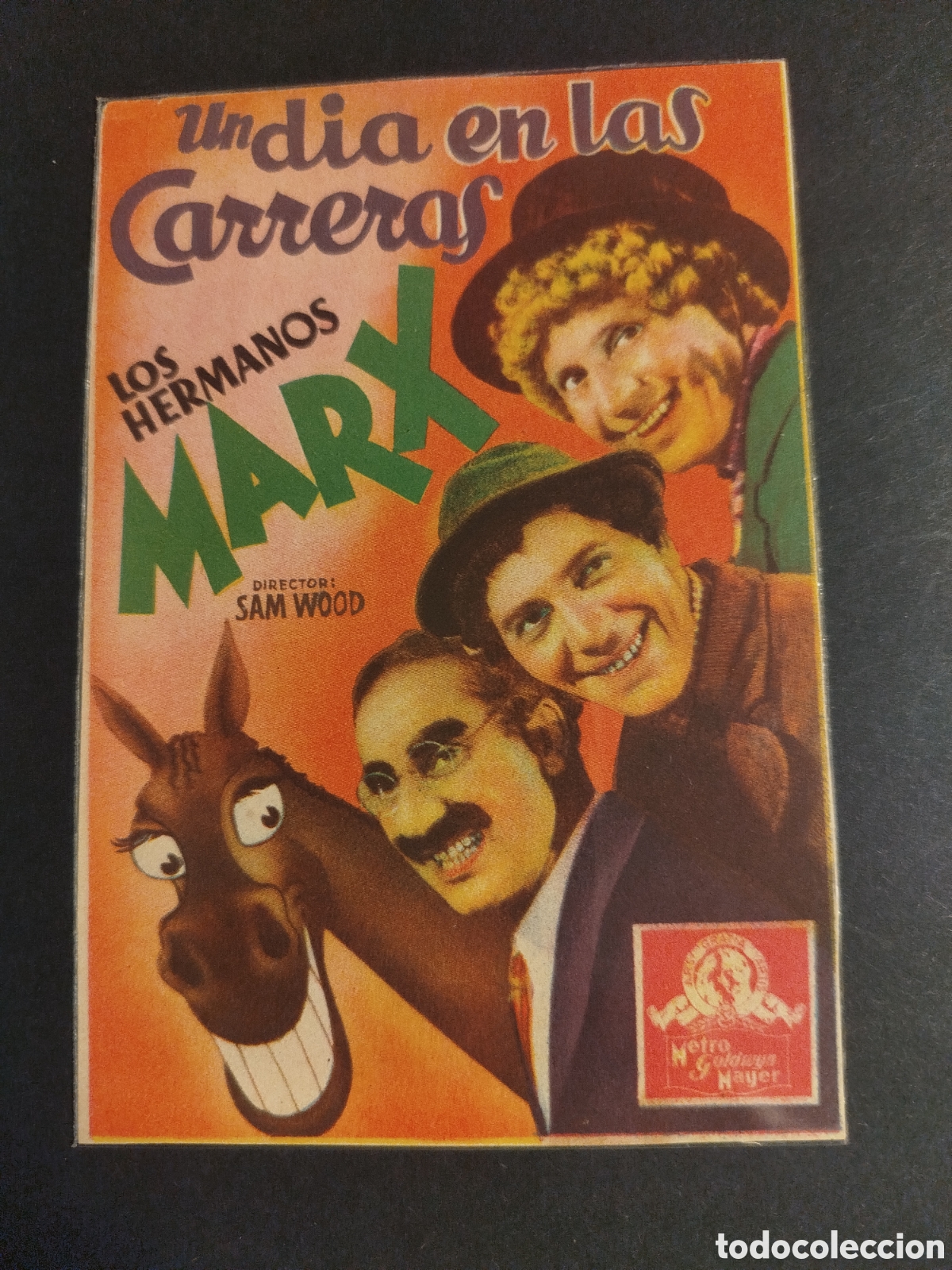 Cine: UN D&Iacute;A EN LAS CARRERAS S/PUBLICIDAD