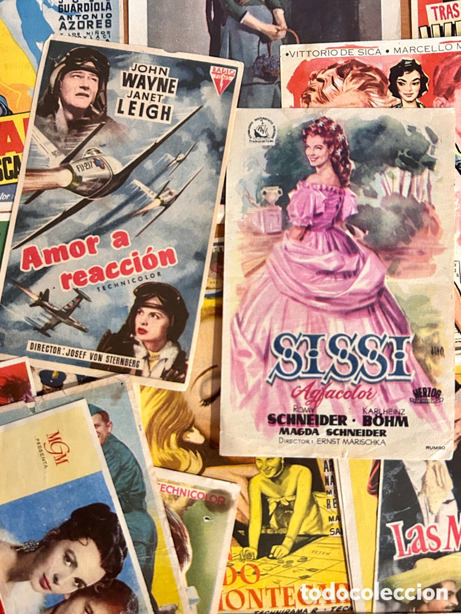 Cine: 75 programas de mano cine a&ntilde;os 50 - Foto 2