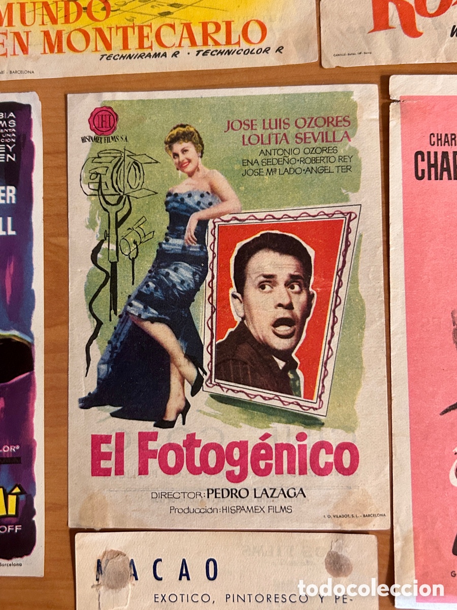 Cine: 75 programas de mano cine a&ntilde;os 50 - Foto 6