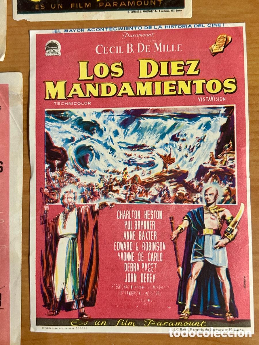 Cine: 75 programas de mano cine a&ntilde;os 50 - Foto 9