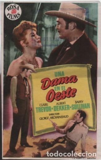 Cine: PROGRAMA DE CINE: UNA DAMA EN EL OESTE PC-11522