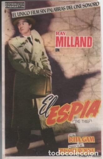 Flyers Publicitaires de Films Anciens: PROGRAMA DE CINE: EL ESPIA (THE THIEF) PC-11524
