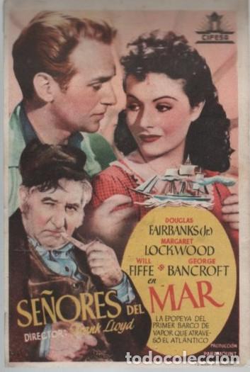 Cine: PROGRAMA DE CINE: SE&Ntilde;ORES DEL MAR PC-11526
