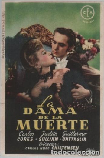 Cine: PROGRAMA DE CINE: LA DAMA DE LA MUERTE PC-11530