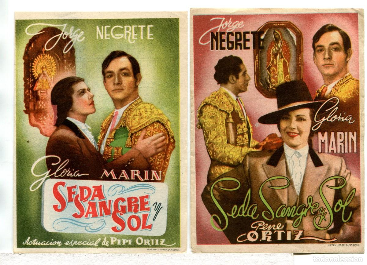 Cine: SEDA, SANGRE Y SOL, con Jorge Negrete.