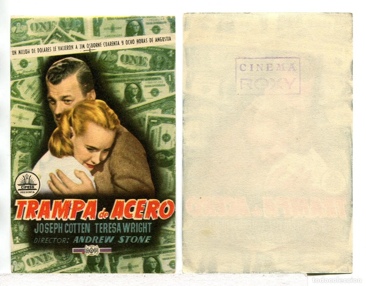 Cine: TRAMPA DE ACERO, con Joseph Cotten. - Foto 1