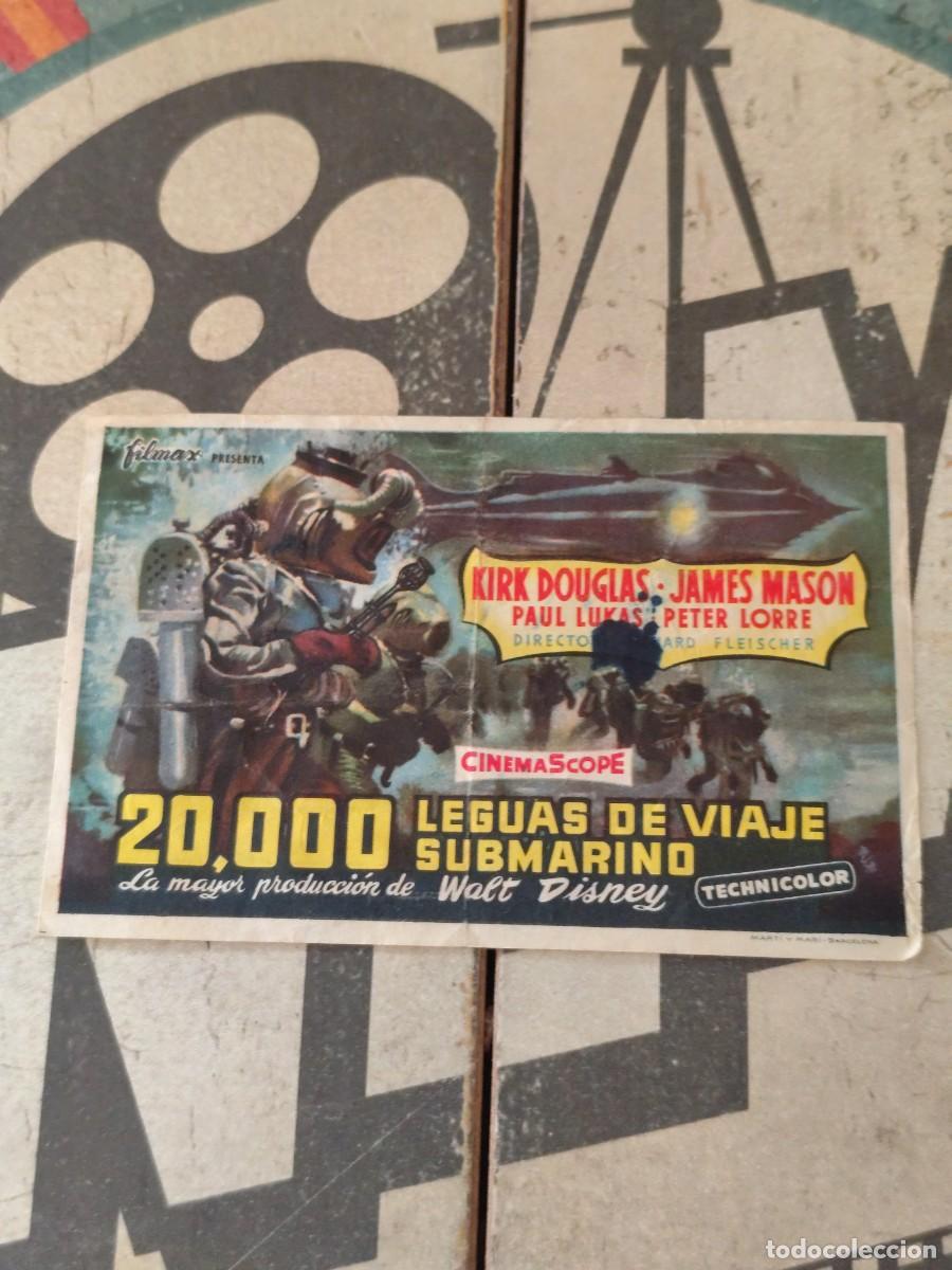 Cine: 20.000 Leguas de viaje submarino con Publicidad Casino La Bauma Castellbell y Vilar