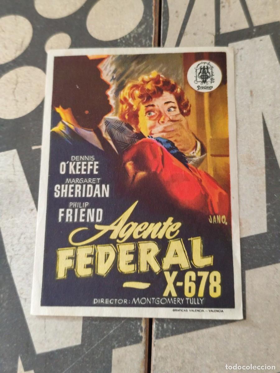 Cine: Agente Federal X-678 con Publicidad Casino La Bauma Castellbell y Vilar