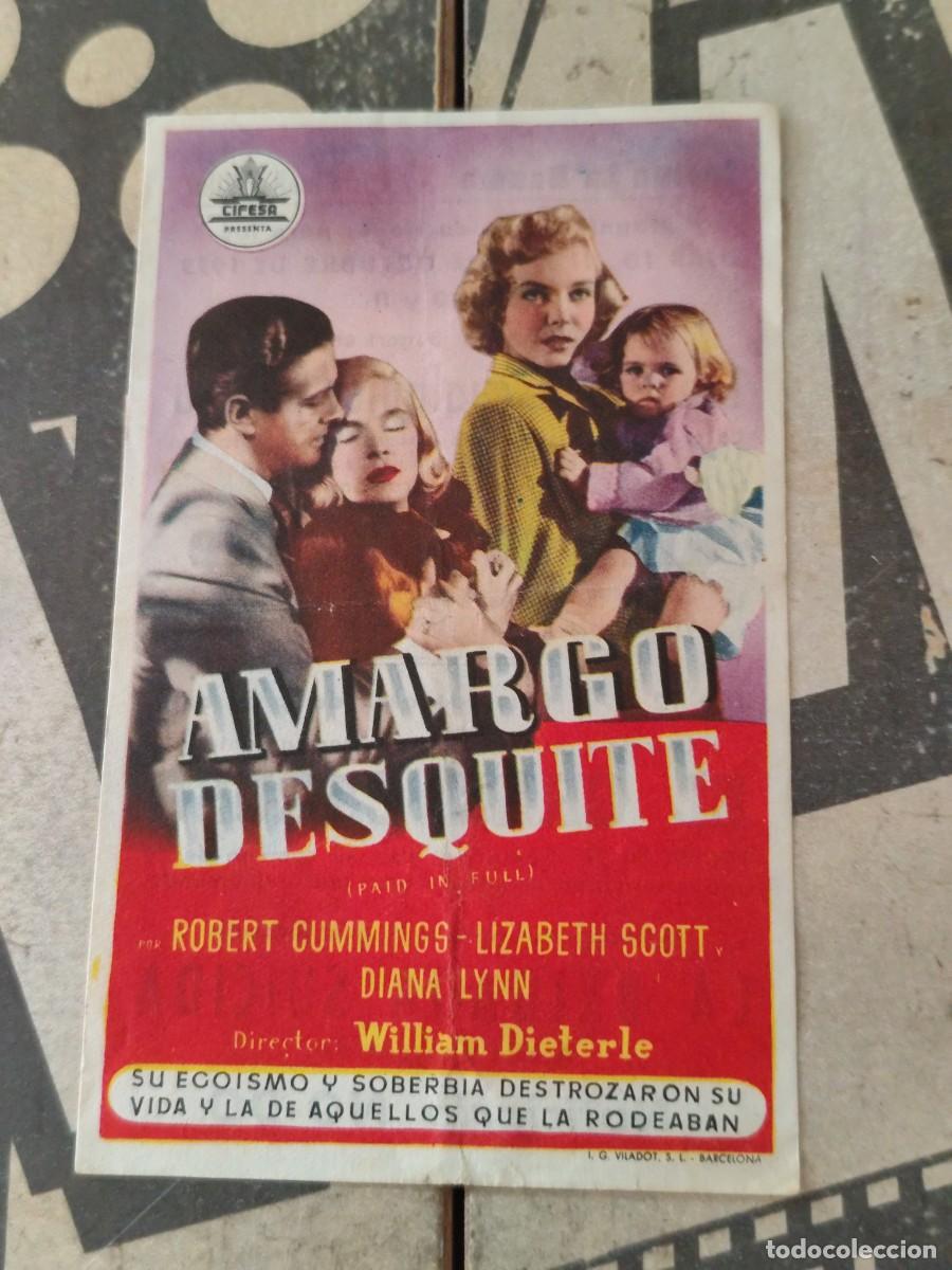 Cine: Amargo desquite con Publicidad Casino La Bauma Castellbell y Vilar