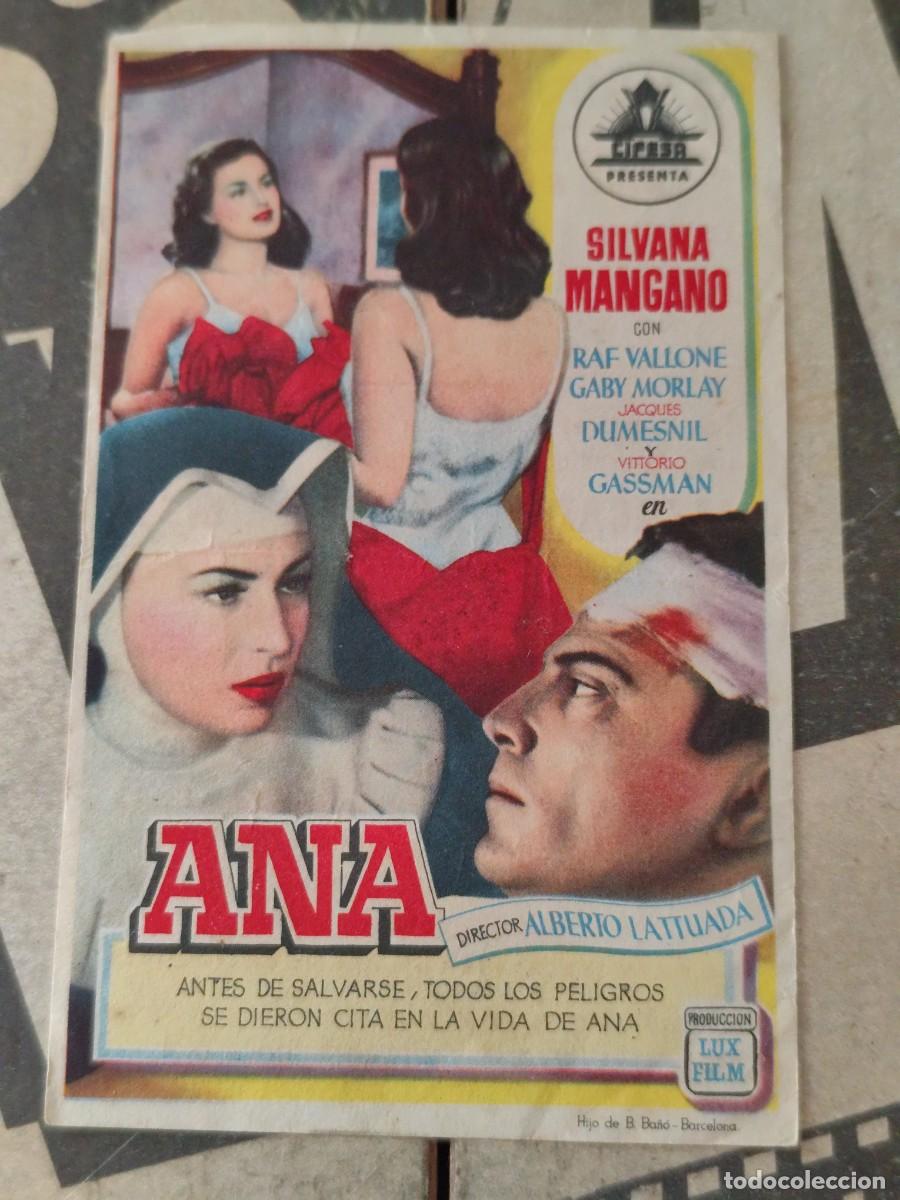 Cine: Ana con Publicidad Casino La Bauma Castellbell y Vilar