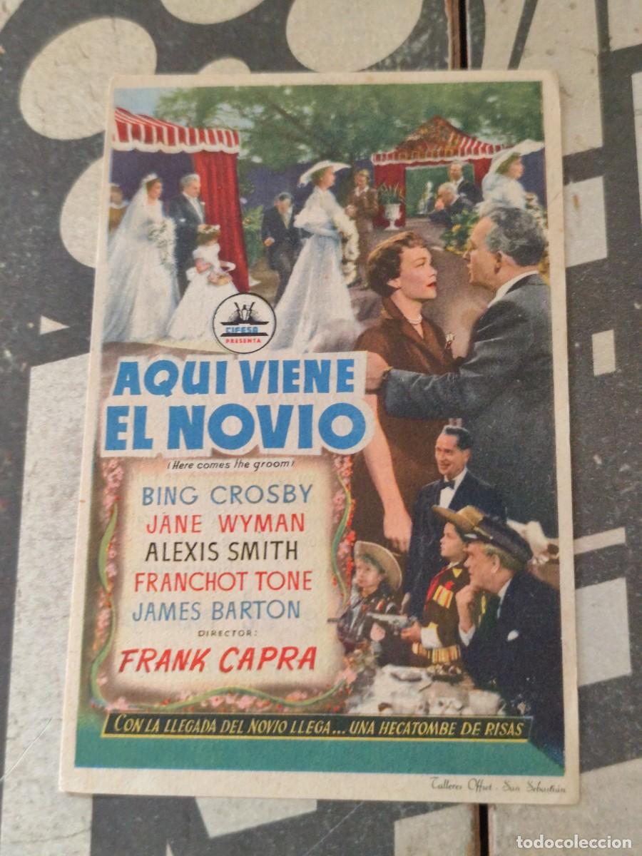 Cine: Aqui viene el novio con publicidad Cine Goya Alcoy