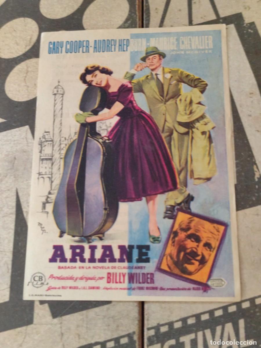 Cine: Ariane con publicidad Cine Llagosterense Llagostera