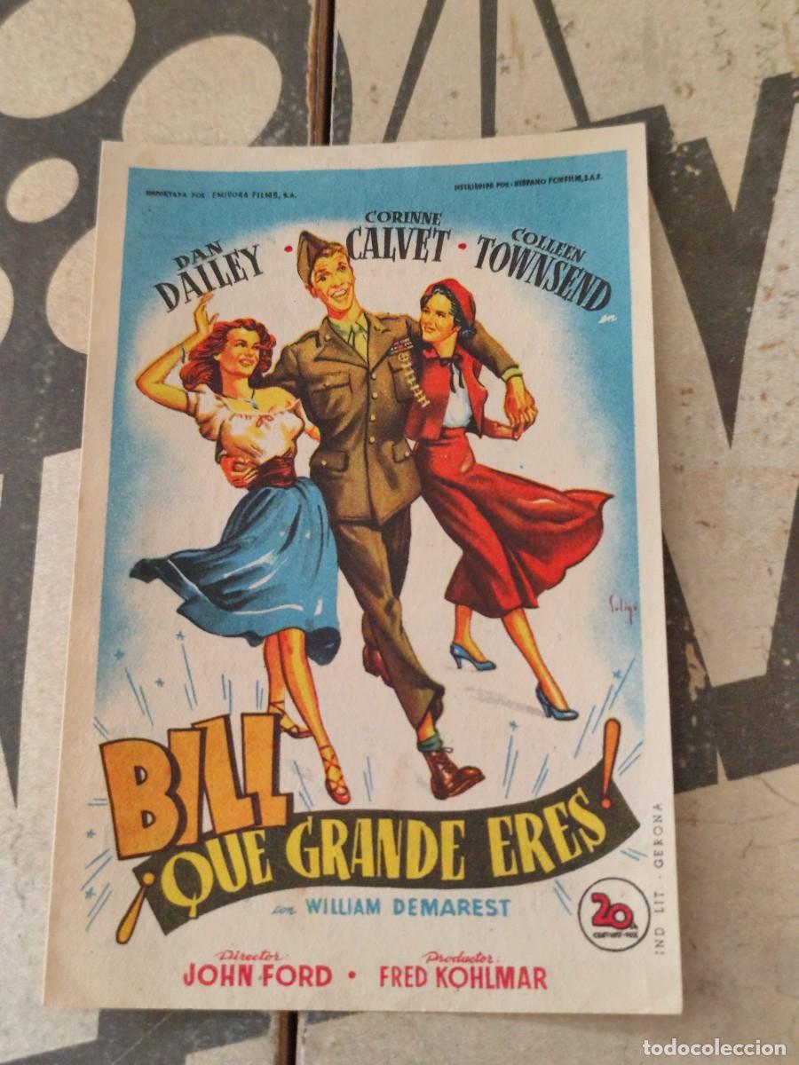 Cine: Bill que grande eres con publicidad Casino La Bauma Castellbell y Vilar