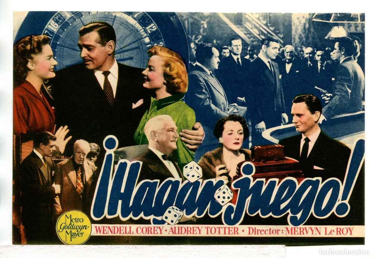 Cine: HAGAN JUEGO, con Clark Gable. - Foto 2