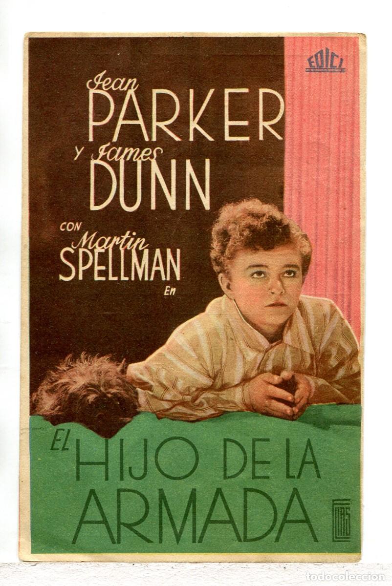 Cine: EL HIJO DE LA ARMADA, con Jean Parker.