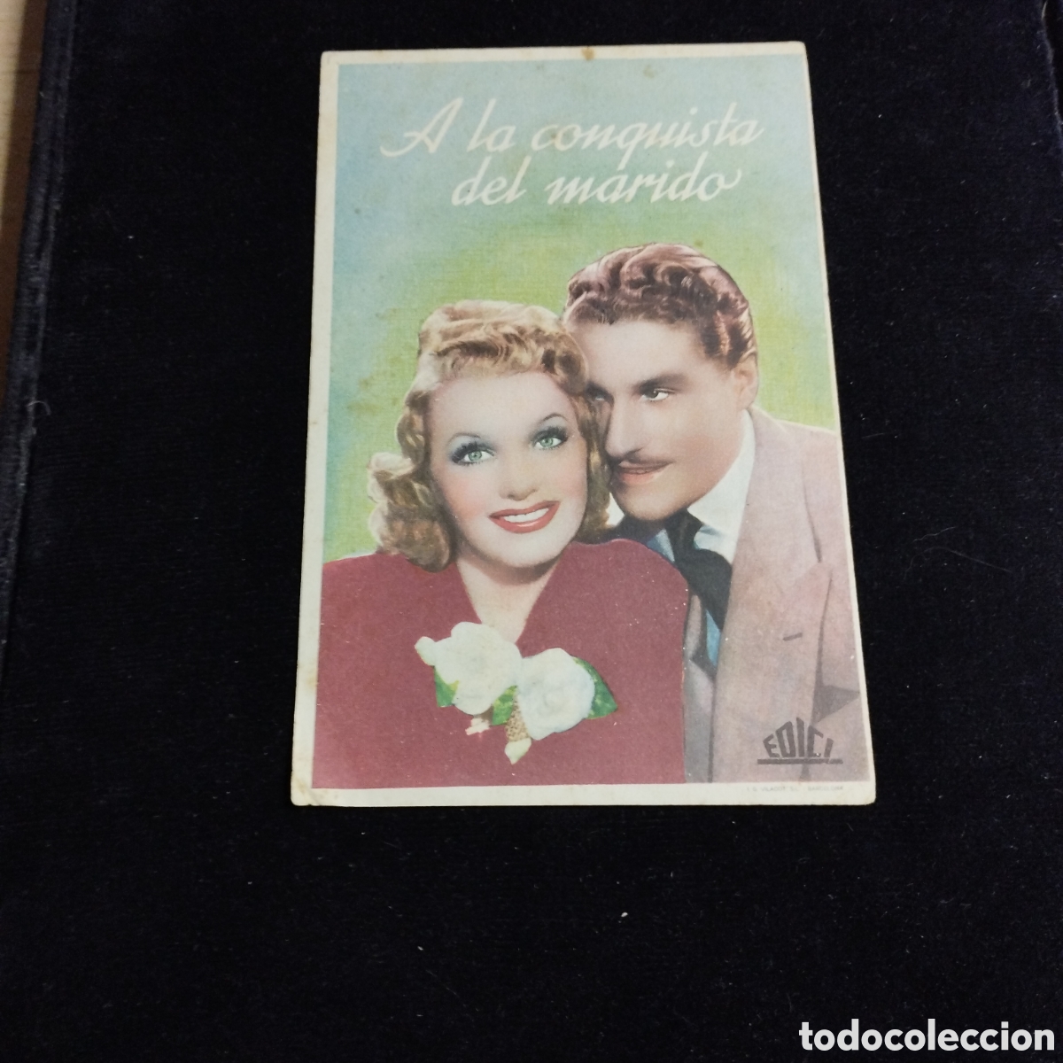 Cine: Programa de cine sencillo. A la conquista del marido. Sp