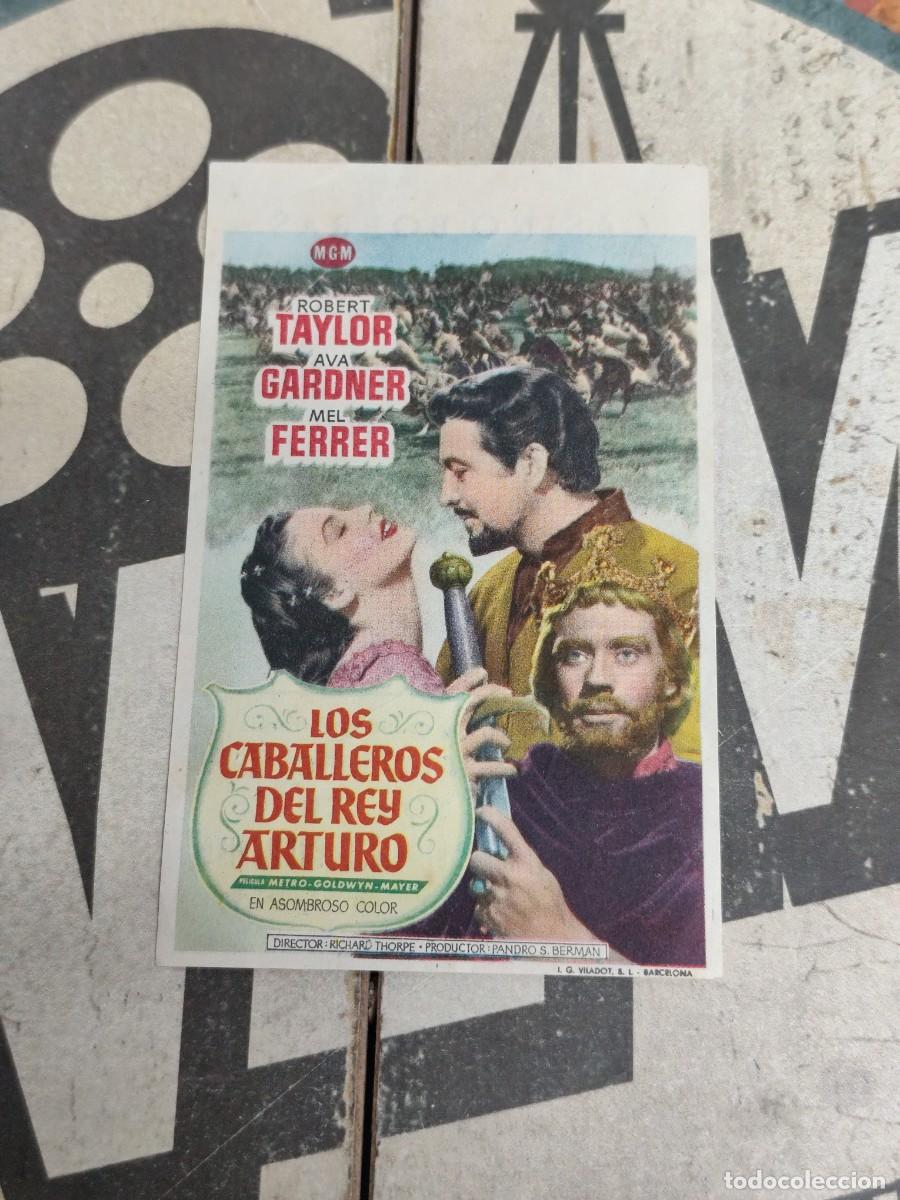 Cine: Los caballeros del Rey Arturo con publicidad Casino Borras Castellbell y Vilar