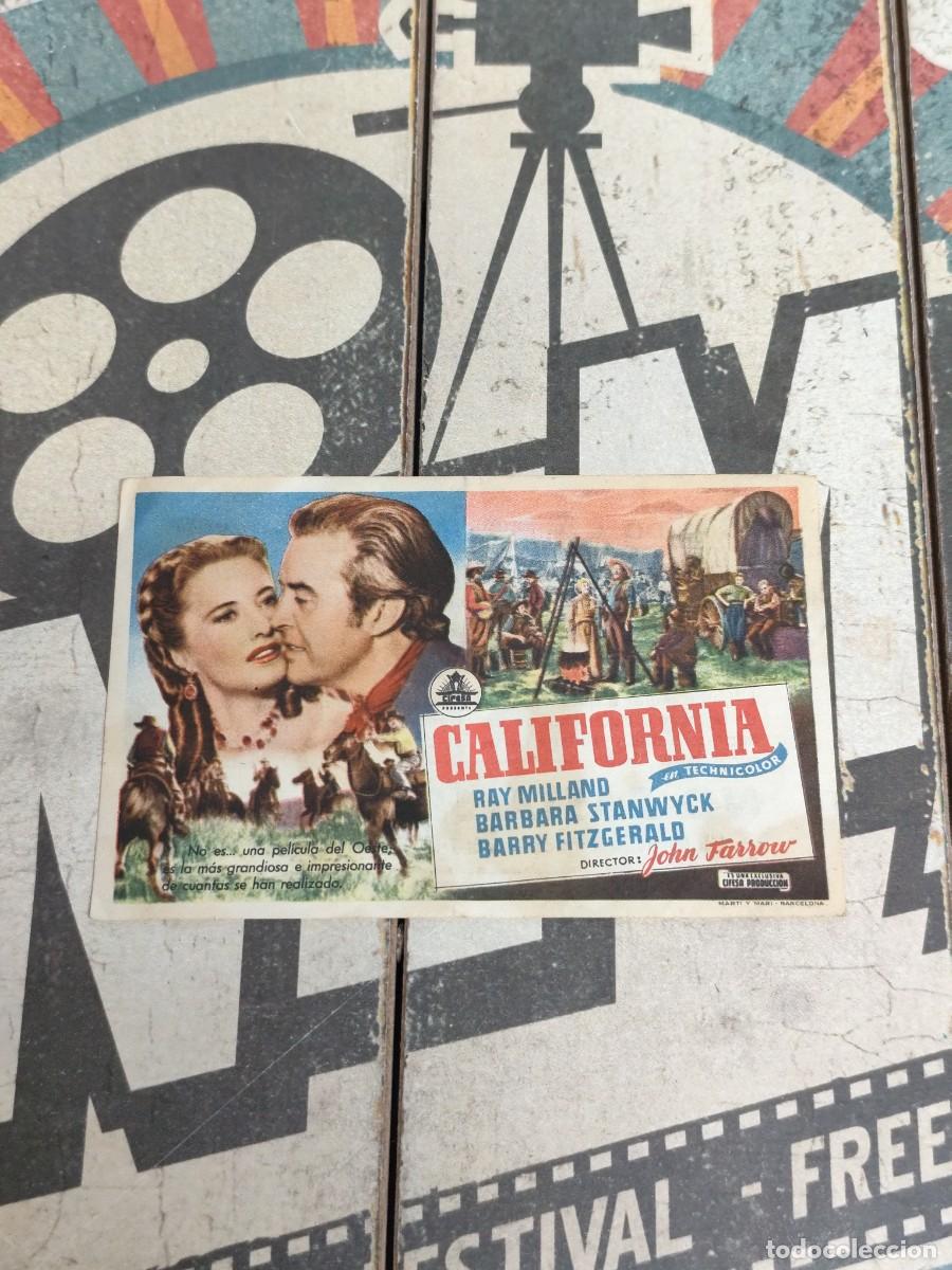Cine: California con publicidad Casino La Bauma Castellbell y Vilar