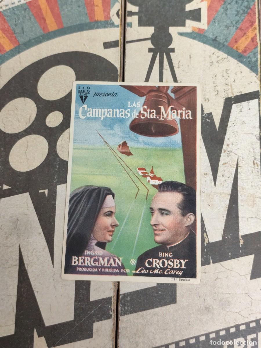 Cine: Las campanas de Sta Mar&iacute;a con publicidad Cine Ideal Sahag&uacute;n