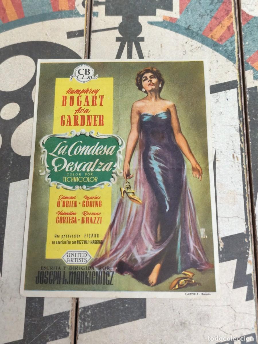 Cine: La Condesa descalza con publicidad Casino La Bauma Castellbell y Vilar