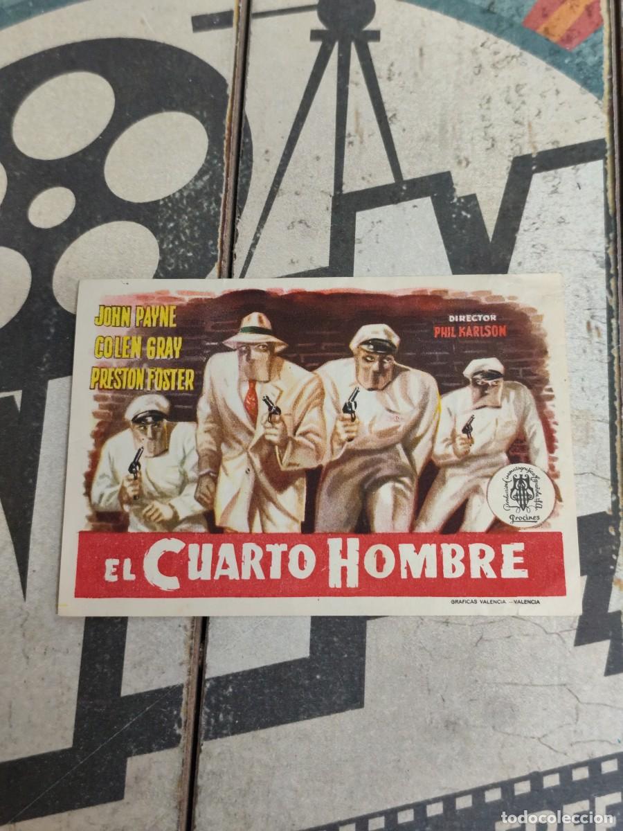 Cine: El cuarto hombre con publicidad Casino La Bauma Castellbell y Vilar